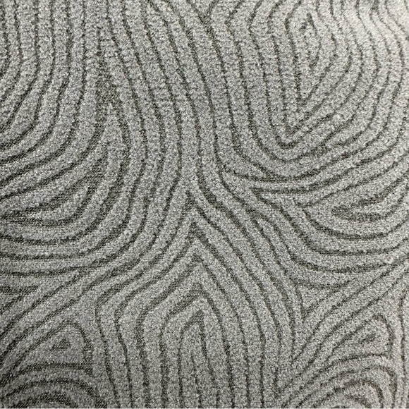 Straight Down size Small Dark Gray Textured Fleece Vest - Picture 6 of 8